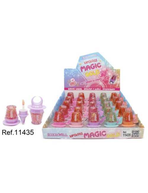 Grossiste gloss à lèvres Leticia Well – Pack 25 – MAGIC GOLD