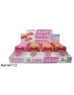 Grossiste cosmétique Leticia Well – Pack 24 – Blush cream coeur