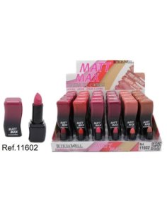 Grossiste rouge à lèvres Leticia Well – Pack 24 – MATT MAX