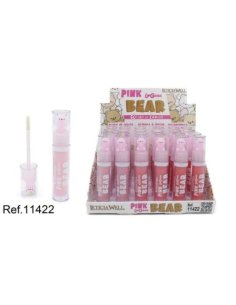 Grossiste gloss à lèvres Leticia Well – Pack 24 – PINK BEAR