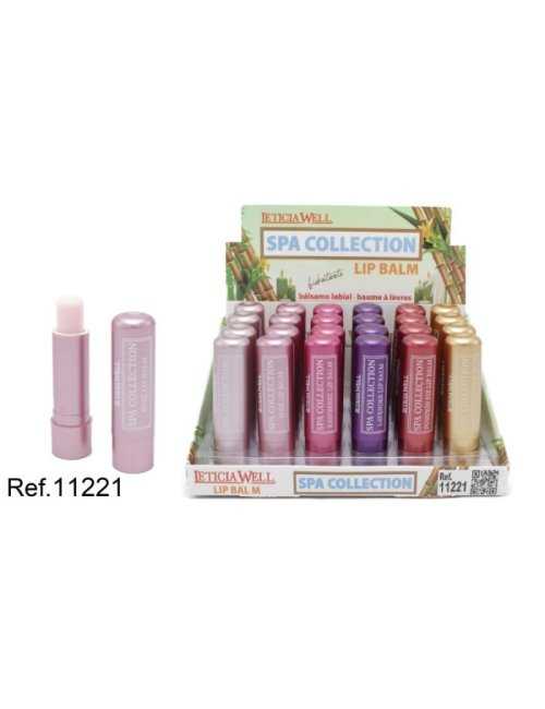 Grossiste baume à lèvres Leticia Well – Pack 24 – SPA FLORAL
