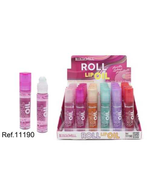 Grossiste cosmétique Leticia Well – Pack 24 – Lip oil roll-on