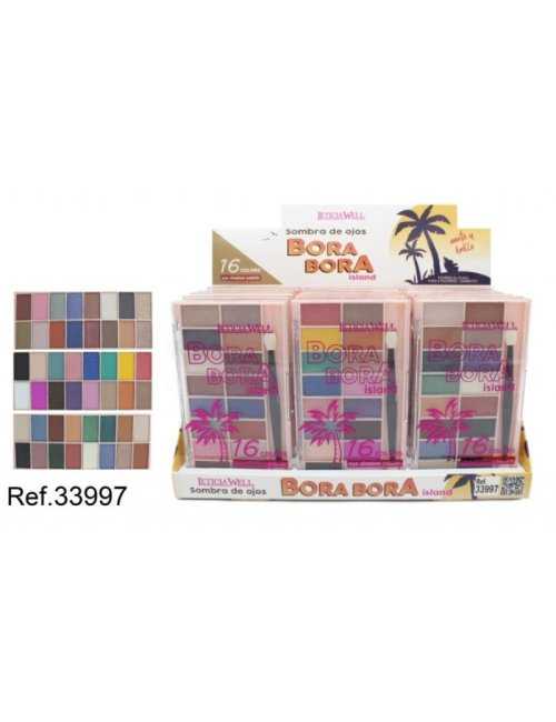 Grossiste palette maquillage Leticia Well – Pack 18
