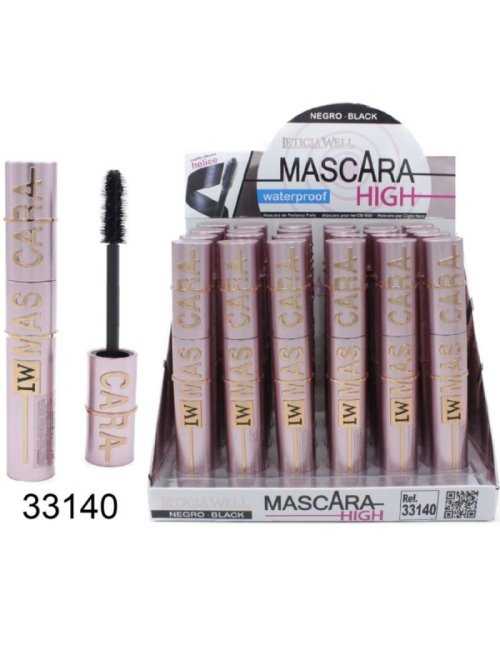 Grossiste mascara Leticia Well – Pack 24 – HIGH WATERPROOF BLACK