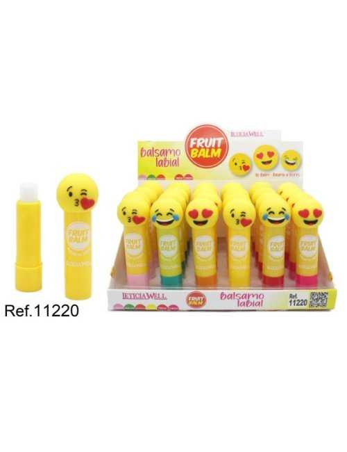 Grossiste baume à lèvres Leticia Well – Pack 24 – FRUIT