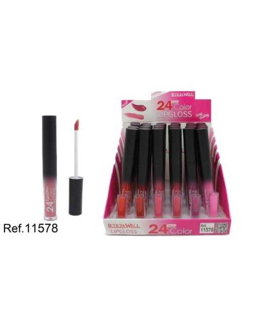 Grossiste gloss à lèvres Leticia Well – 24H. COLOR MATTE PAK 24