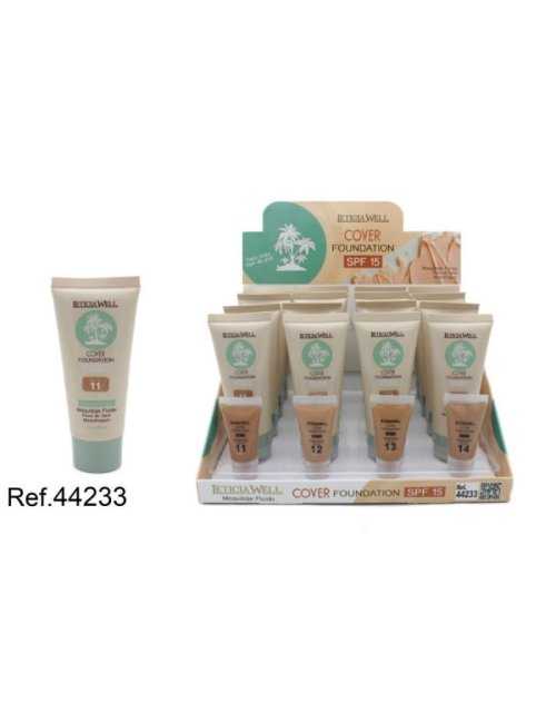 Grossiste fond de teint Leticia Well – Pack 16