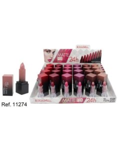 Grossiste rouge à lèvres Leticia Well – Pack 24 – MATTE FIX 24H