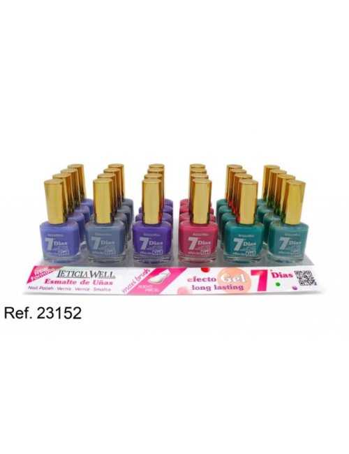 Grossiste vernis à ongles Leticia Well – Pack 24