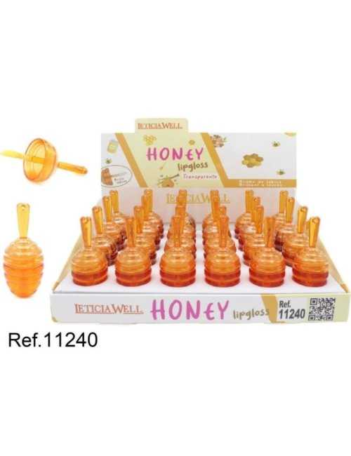 Grossiste gloss à lèvres Leticia Well – Pack 24 – HONEY