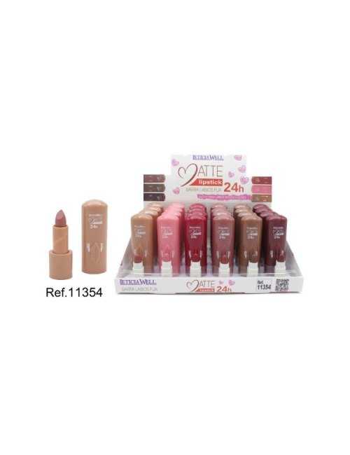 Grossiste rouge à lèvres Leticia Well – Pack 24 – MATTE 24H