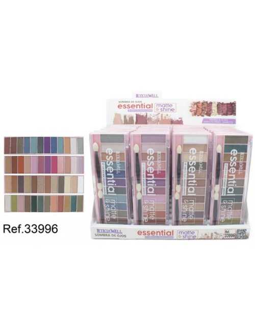 Grossiste palette maquillage Leticia Well – Pack 24