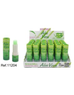 Grossiste baume à lèvres Leticia Well – Pack 24 – ALOE VERA
