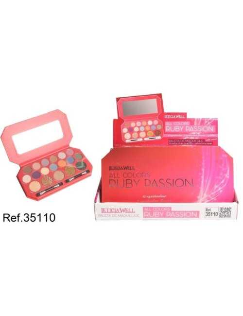 Grossiste palette maquillage Leticia Well – Pack 8