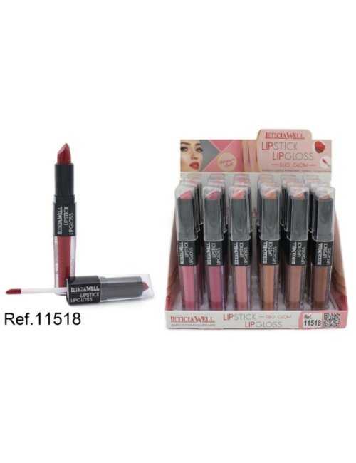 Grossiste rouge à lèvres Leticia Well – Pack 24 – DUO BLOW &