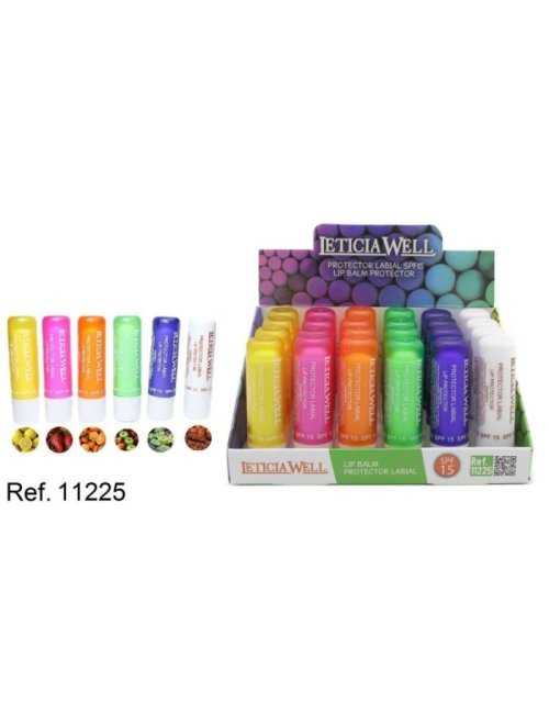 Grossiste baume à lèvres Leticia Well – Pack 24
