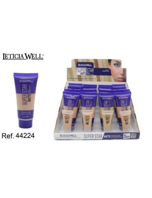Grossiste fond de teint Leticia Well – Pack 16