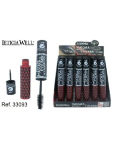 Grossiste mascara Leticia Well – Pack 24 – + NOIR LONG LASTING