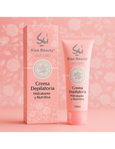Crème dépilatoire hydratante 120ml KISS BEAUTY