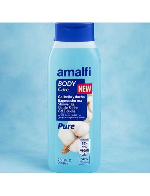 Gel douche pure 750 ml AMALFI - Pack pro 16 unités