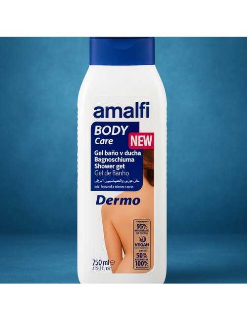 Gel douche dermo 750 ml AMALFI - Vente carton 16 unités