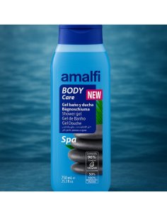 Gel douche spa 750 ml AMALFI - Vente par carton