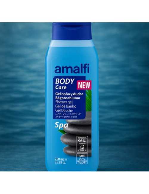 Gel douche spa 750 ml AMALFI - Vente par carton