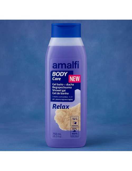 Gel douche relax 750 ml AMALFI vente en carton