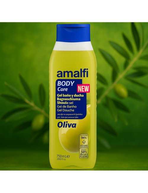 Gel douche olive 750 ml AMALFI - vente par carton