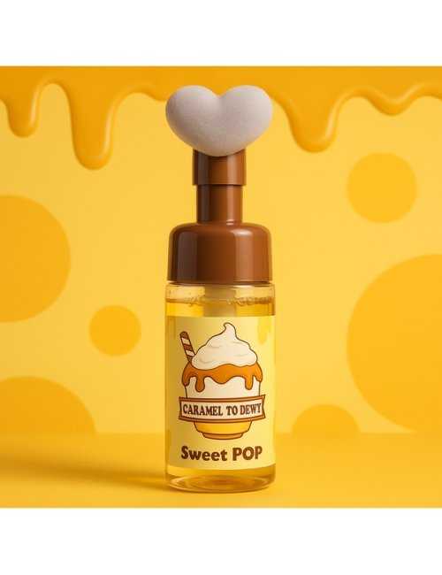 Mousse Nettoyante Visage Caramel 150ML KISS BEAUTY