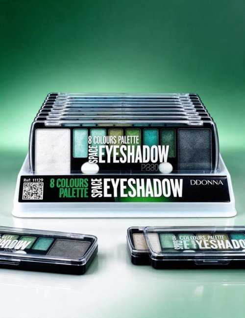 Sombra de ojos Space vert pack 12 unités