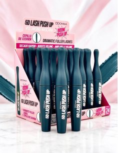Mascara 5D Lash Push Up D'Donna pack 24 - Allonge et recourb