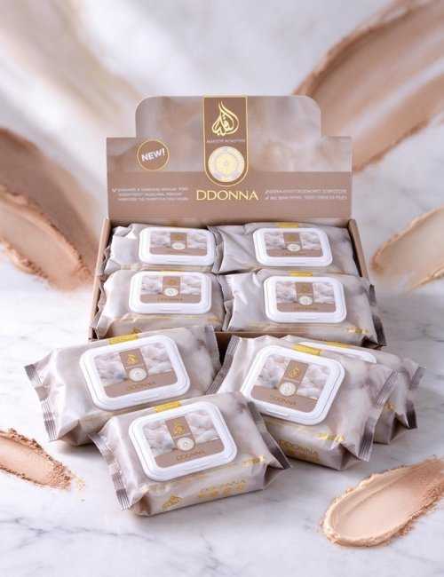 Lingettes démaquillantes micellaires gourmandes D'DONNA pack