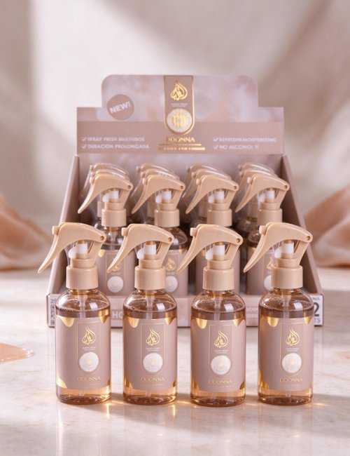 Spray Ambiance Gourmand pack 12x120ml D'DONNA longue durée