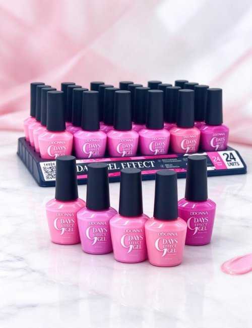 PACK 24 Vernis à Ongles effet gel 9 jours D'DONNA