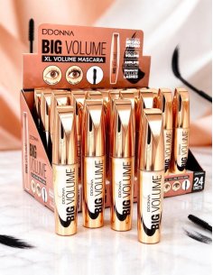 Mascara Big Volume Noir D'Donna pack 24 - Volume intense et