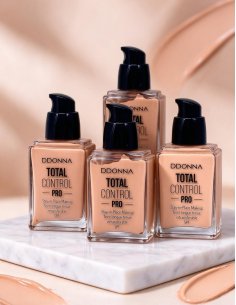Pack 16 Fond de Teint Makeup Total Control Pro D'Donna