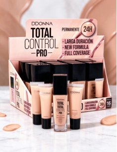 Fond de teint Makeup Total Control Pro D'Donna pack 16