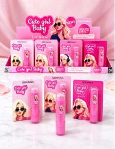 Baume à lèvres Magic Cute Girl PH Pack 24 D'DONNA