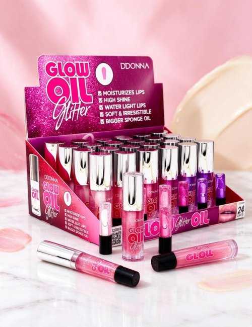 Pack 24 Glow Huile Irisée D'DONNA éclat lumineux économique