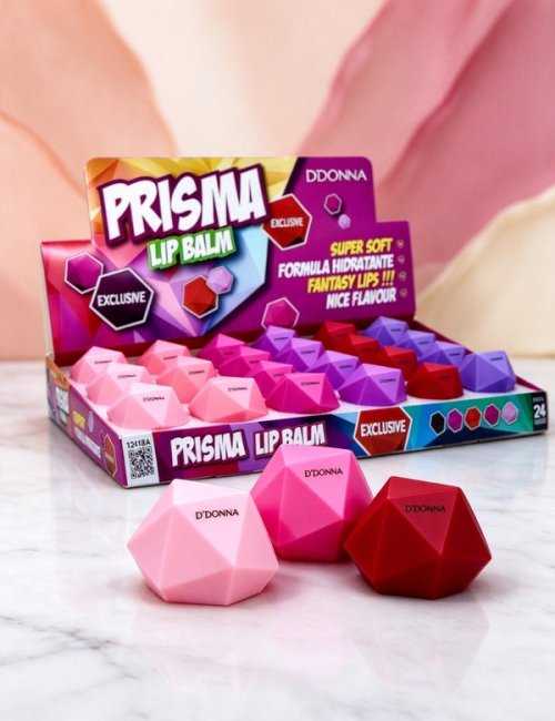 Pack 24 Baume à Lèvres Prisma Soft Hydratant D'DONNA