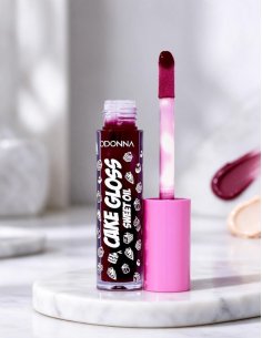 PACK 24 Cake Gloss Chocolat Baume Lèvres Hydratant D'DONNA