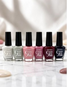 Vernis à ongles gel 9 jours D'DONNA - Pack 24 couleurs éclat