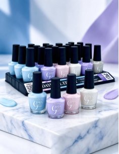 PACK 24 Vernis à Ongles Effet Gel 9 Jours D'DONNA, longue te