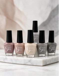 PACK DE 24 Vernis ongles effet gel 9 jours D'DONNA longue du