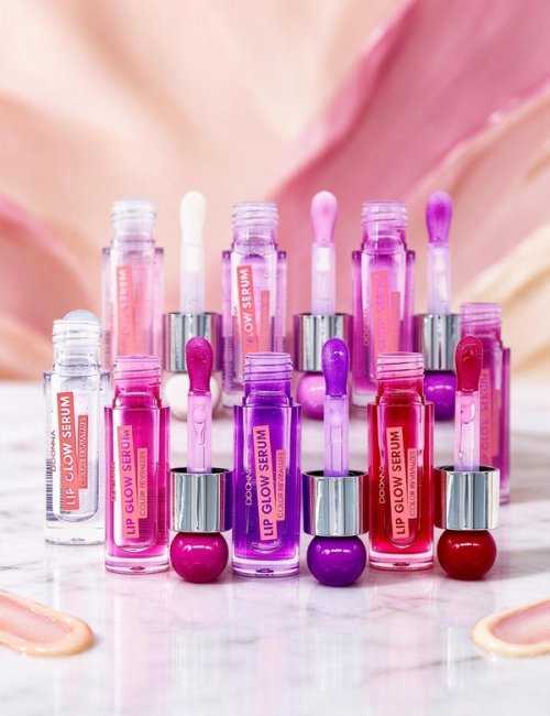 Lipgloss Huile Sérum Hyaluronique D'DONNA Pack 24 longue ten