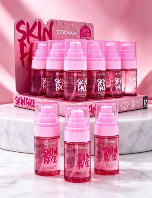 Prébase hydratante visage Pack 12 D'DONNA - maquillage longu