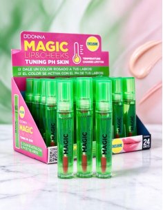 PACK 24 Magic Tuning PH brillant à lèvres D'DONNA - Couleur