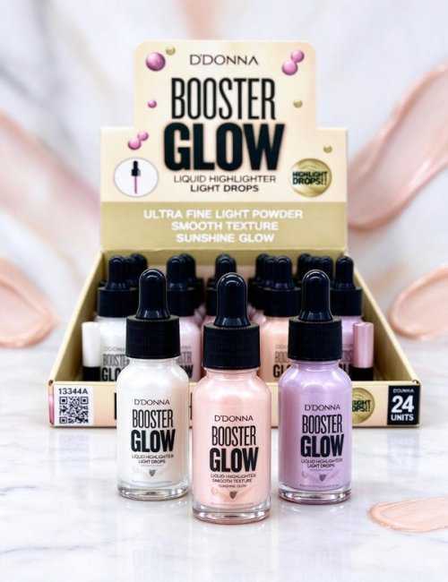 Highlighter liquide Booster Glow Pack 24 D'Donna - Éclat nat