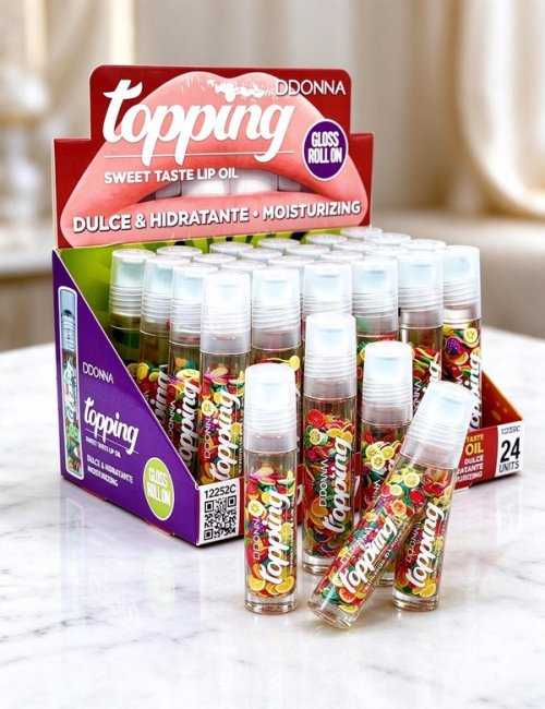 Gloss Hydratant Popping Sweet Lip Oil Pack 24 D'DONNA